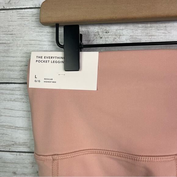 American Eagle The Everything pocket Leggings Pink Size Large - Picture 5 of 5